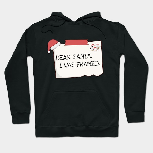 Dear Santa Kid Christmas Hoodie by TwistedThreadsMerch